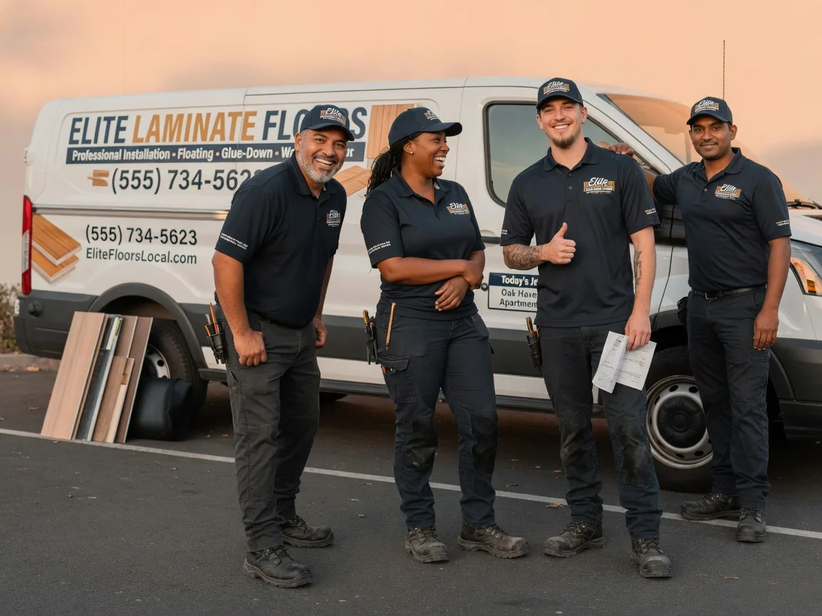 Laminate flooring installation company in Portage, OH